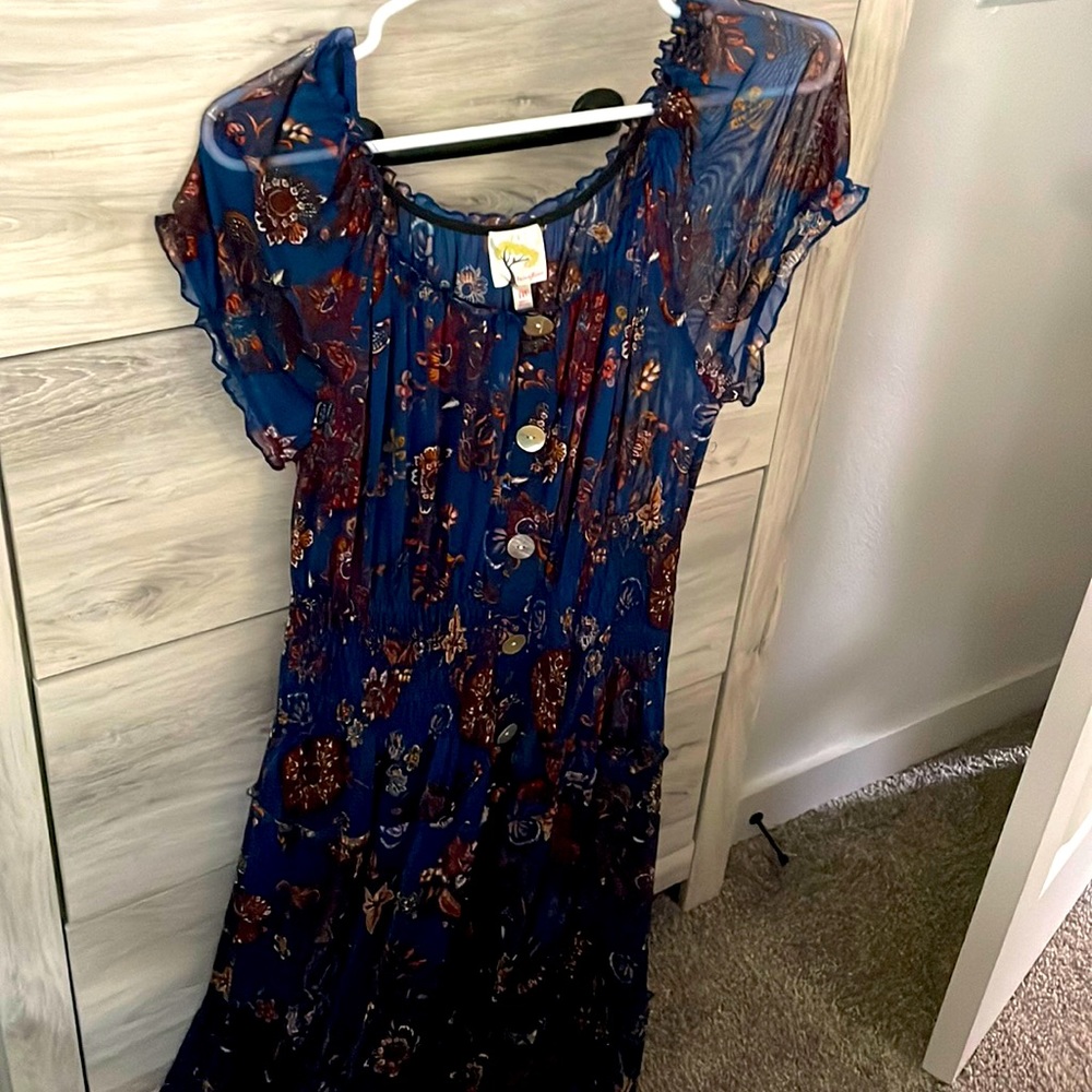 Blue maxi Dress